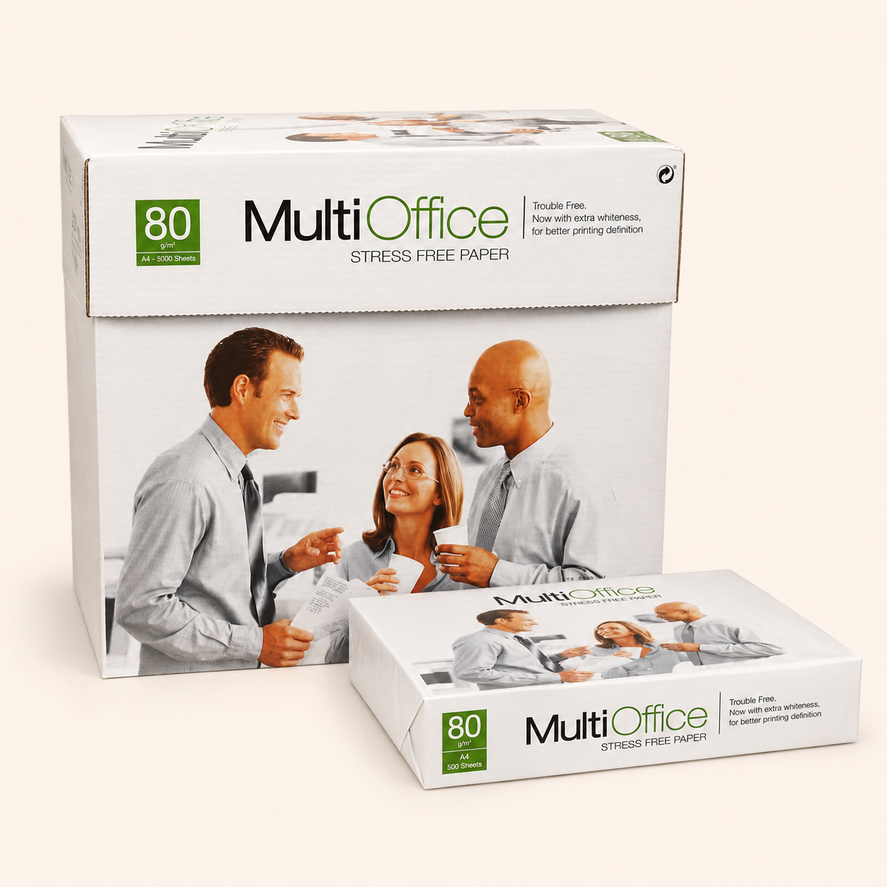 Ramette et carton de papier MultiOffice A4 de 80 g/m²